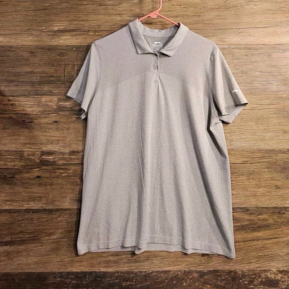 Slazenger Heather Gray Golf Women's Polo